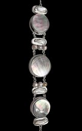 Beautiful Vintage Mother Of Pearl Bracelet