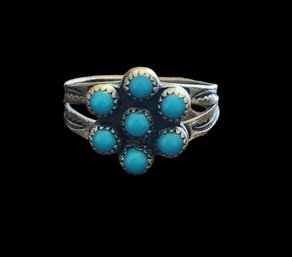 Vintage Native American Sterling Silver Ring