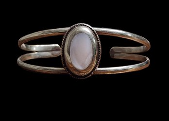 Opal Color Alpaca Silver Bracelet From Mexico