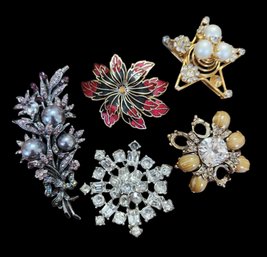 Lot Of Brooches With Missing Parts