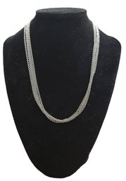 18' Sterling Silver Chain From Italy