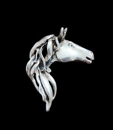 Vintage Sterling Silver Horse Pin/Brooch