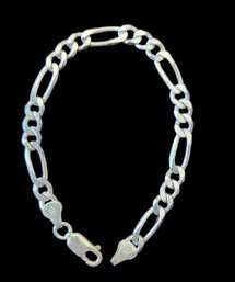 Vintage Italian Sterling Silver Link Bracelet