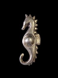 Majestic Sterling Silver Seahorse Taxco Mexico Pin/Brooch