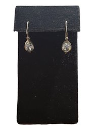 Lovely Silver Tone Drop Earrings