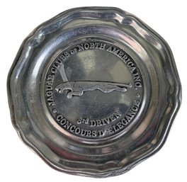 Jaguar Clubs Of North America Award Plate For Third Driver