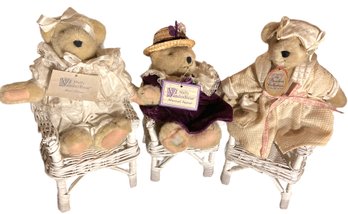 Set Of Three Vintage 'Muffee Vanderbear' - North American Bear Company (B)