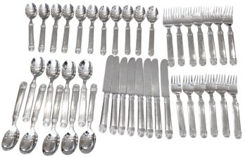 Vintage Georgian House Stainless Flatware Service For Six Plus