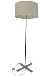 Modern Chrome Floor Lamp