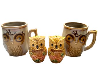Fun Ceramic Owl Lot