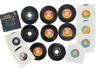 Group Of 45s Record - Billy Joel, Frank Sinatra & Others