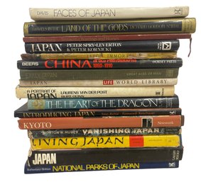 Collection Of Large Photographic Books On Japan & China