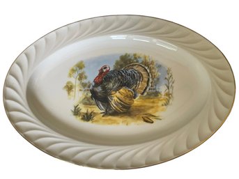 Vintage Royal Chatham Fine China Turkey Platter