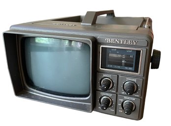 Vintage Bentley Portable Mini TV
