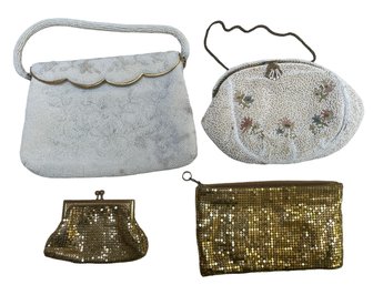 Four Piece Vintage Evening Collection - Includes Whiting And Davis