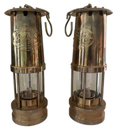 Weems & Plath Brass Kerosene Nautical Lanterns
