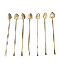 Sterling Silver Stirrers (7)