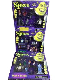 Trio Of SHREK Mini Figures New In Boxes