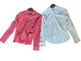 Gap And Lauren - 2 Ladies Shirts - Lauren New With Tags