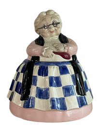 Vintage Grandma Cookie Jar (A)