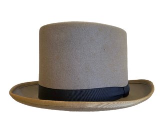 Vintage Mens Merino Wool Top Hat By Planar