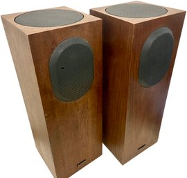 Pair Of Vintage 'Allison CD 7'  Floor Speakers 9' X 10' X 27'