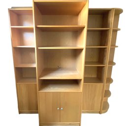 Post Modern Four Section Wall Unit