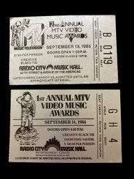 RARE 1st Annual MTV Music Awards And 2nd Annual MTV Music Awards Radio City Music Hall