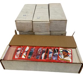 Seven Boxes Of Baseball Cards (H)