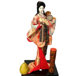Vintage Japanese Geisha Doll 22'
