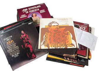 22 Vintage Opera LP Albums / Boxed Sets (C)