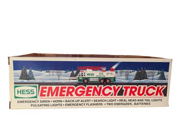 Vintage Hess Emergency Truck - New In Box
