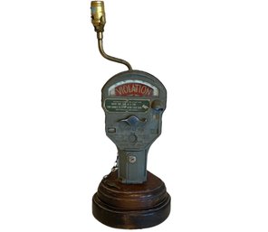 Vintage Cincinnati, Ohio Parking Meter Lamp