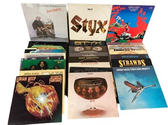 Collection Of Rock LPS -Some Rare ~ Strawbs, Uriah Heep, Deep Purple