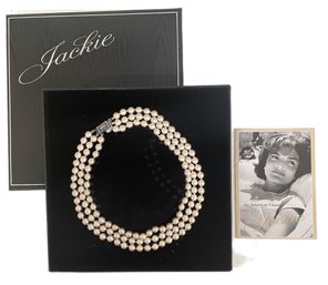 Jackie's Pearls From The Franklin Mint