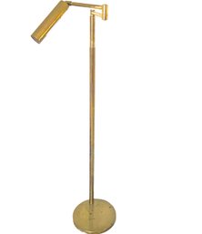 Vintage Brass Floor Lamp 47'