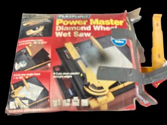 Power Master Diamond Wheel Wet Saw Bt PLASPLUGS