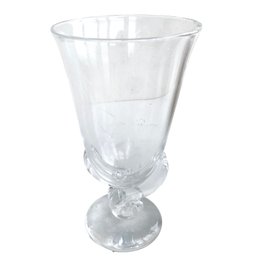Vintage Steuben Art Crystal Vase Designed By George Thompson