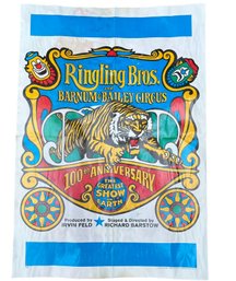 1970 Ringling Brothers Circus Poster - 100th Anniversary