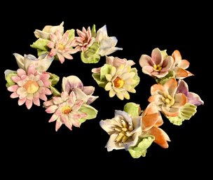 Cluster Of Capodimonte Flowers