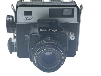 Vintage Konica-Omega Rapid 100 Rangefinder 90mm Camera
