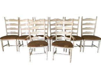 Eight French Country Chairs