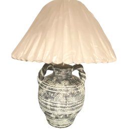 Vintage 1980s Ceramic Handled Lamp