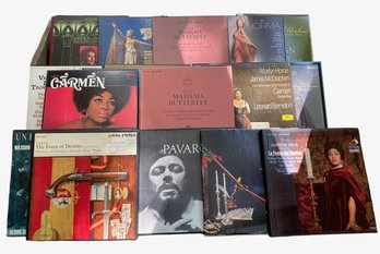 15 Vintage Opera LP Albums / Boxed Sets