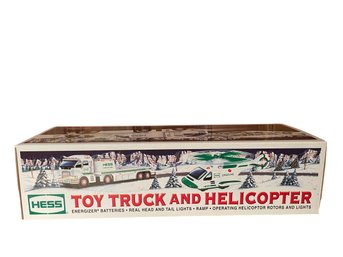 Vintage Hess Truck & Helicopter - New In Box