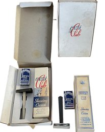 Two 'College Cub' Shave Kits