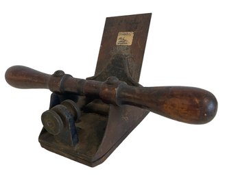 Antique Union No. 80 Two Handled Wood Plane