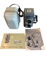 Vintage ROLLEIFLEX Camera Outfit - Ca 1962