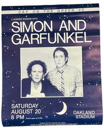 1983 Simon & Garfunkel Oakland Concert Poster (BB)