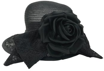Women's Black Dress Hat By Kokin